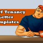 End of Tenancy Letter Templates